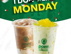 Promo Point Coffee I Like Monday Diskon Hingga 50% Setiap Senin