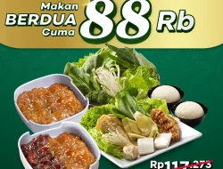 Promo Raa Cha Spesial 8.8 Makan Berdua Hanya 88 Ribu