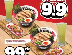 Promo RamenYa Spesial 9.9 Paket Makan Berdua Hanya 99 Ribu