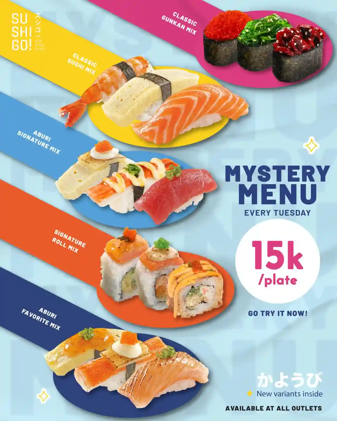Promo Sushi Go Crazy Monday Semua Sushi Hanya 10 Ribuan 3 Promo Sushi Go Crazy Monday Semua Sushi Hanya 10 Ribuan 2