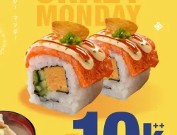 Promo Sushi Go Crazy Monday Semua Sushi Hanya 10 Ribuan