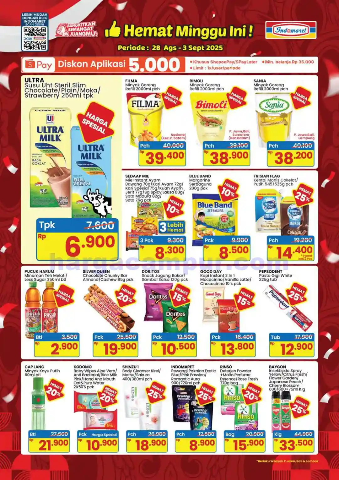 Promo Indomaret Hemat Banget Periode 28 Agustus - 3 September 2025