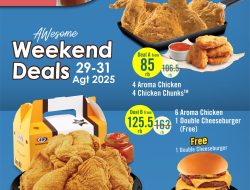 Promo AW Weekend Deals Terbaru 29 – 31 Agustus 2025