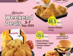 Promo AW Weekend Deals Terbaru 5 – 7 September 2025