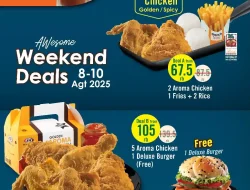 Promo AW Weekend Deals Terbaru 8 – 10 Agustus 2025