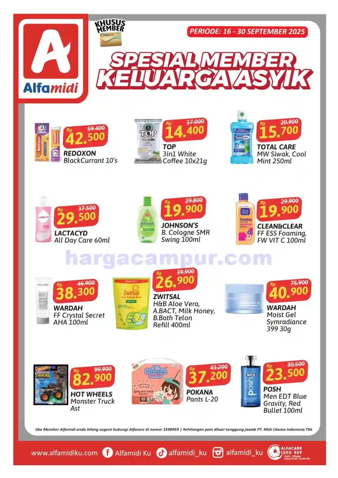 Promo Alfamidi Harga Spesial Member 16 - 30 September 2025