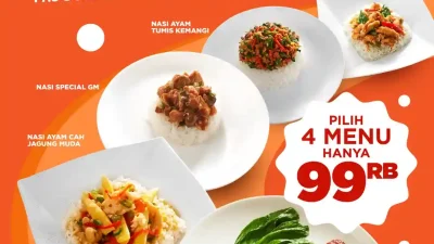Promo Bakmi GM Spesial 9.9 Paket 4 Menu Hanya 99 Ribu