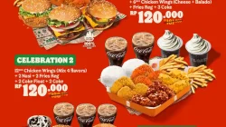 Promo Burger King Celebration Meals Harga Mulai 30 Ribuan