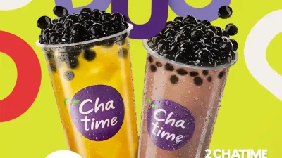 Promo Chatime Harga Spesial 2 Large Cup Hanya 45 Ribu
