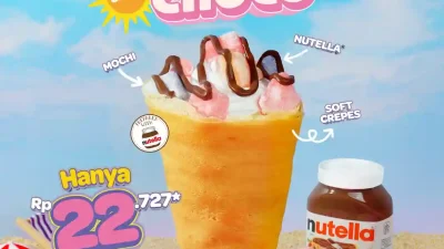 Promo Dcrepes Menu Baru Mochi Choco Harga Hanya 22 Ribu