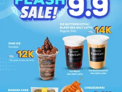 Promo FamilyMart Flash Sale 9.9 Harga Menu Mulai 5 Ribu