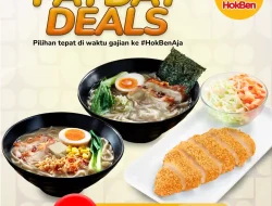 Promo Hokben Spesial Payday Harga Menu Mulai 34 Ribuan