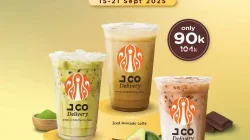 Promo JCO Delivery Deal Beli 3 Minuman Hanya 90 Ribu