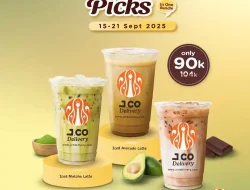 Promo JCO Delivery Deal Beli 3 Minuman Hanya 90 Ribu