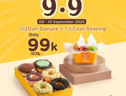 Promo JCO Spesial 9.9 Combo Deals Harga Hanya 99 Ribu