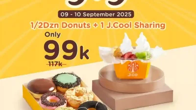 Promo JCO Spesial 9.9 Combo Deals Harga Hanya 99 Ribu