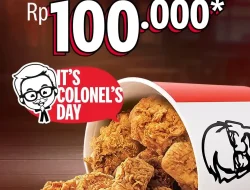 Promo KFC 9.9 Beli 9 Ptg Ayam Hanya 100 Ribu