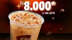 Promo KFC Coffee ICElation Day Ice Latte Hanya 8 Ribu