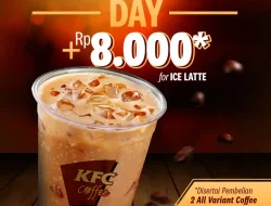 Promo KFC Coffee ICElation Day Ice Latte Hanya 8 Ribu