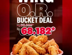 Promo KFC Spesial Bucket Deal Harga Hanya 68 Ribu