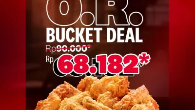 Promo KFC Spesial Bucket Deal Harga Hanya 68 Ribu