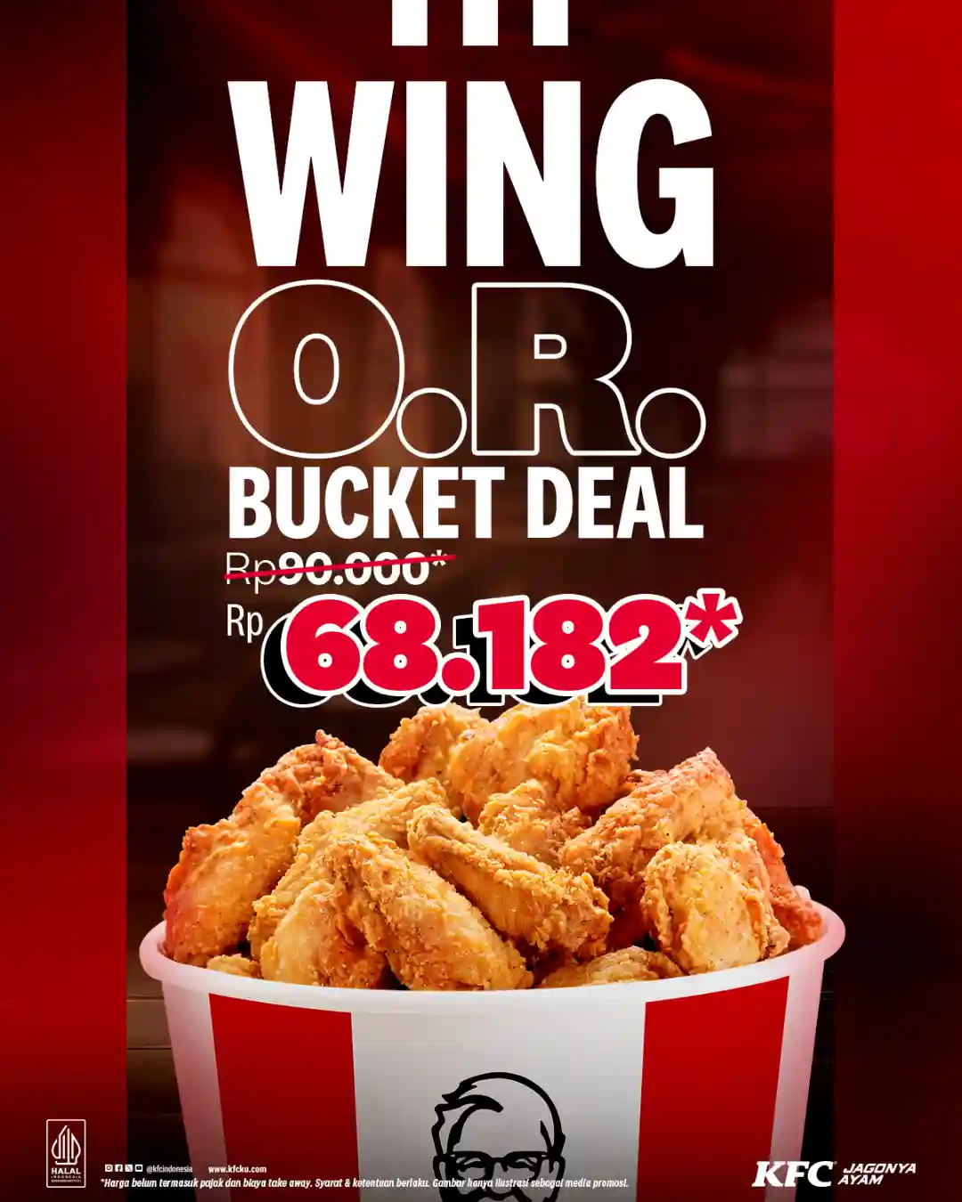 Promo KFC Spesial Bucket Deal Harga Hanya 68 Ribu