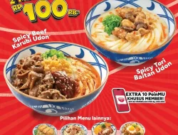 Promo Marugame Udon Flash Sale 10.10 Beli 2 Menu Hanya 100Ribu