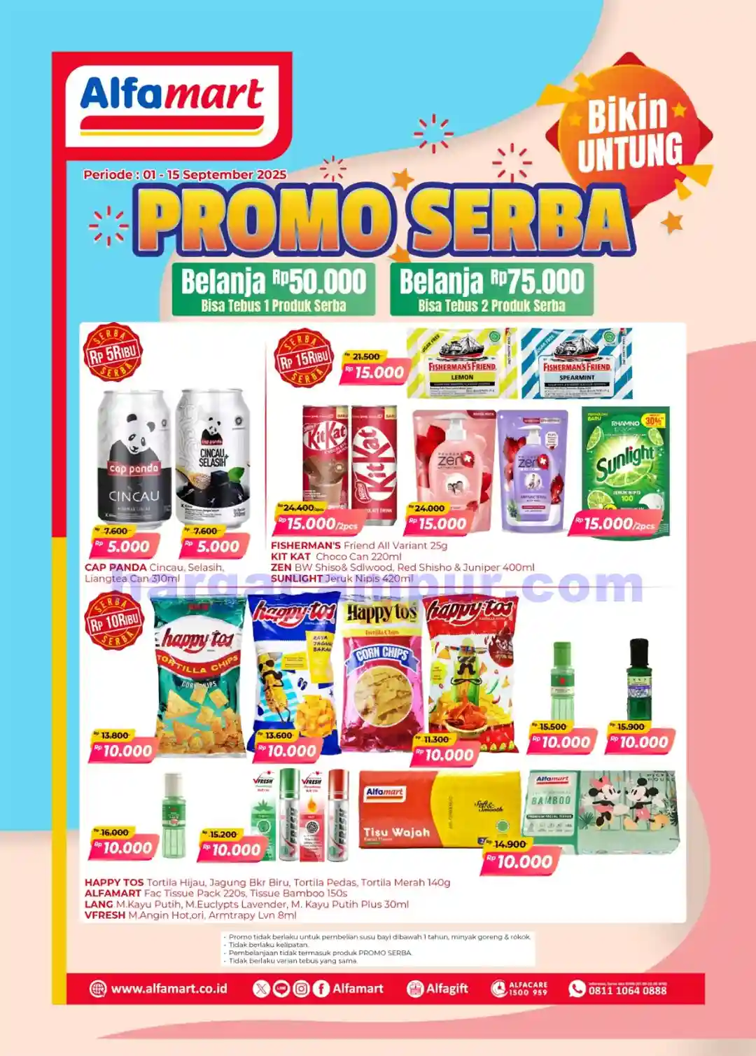 Promo Serba Alfamart Terbaru 1 - 15 September 2025