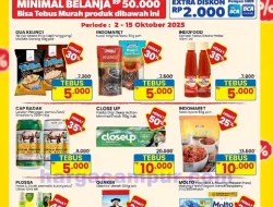 Promo Indomaret Harga Heboh Periode 1 – 7 Oktober 2025