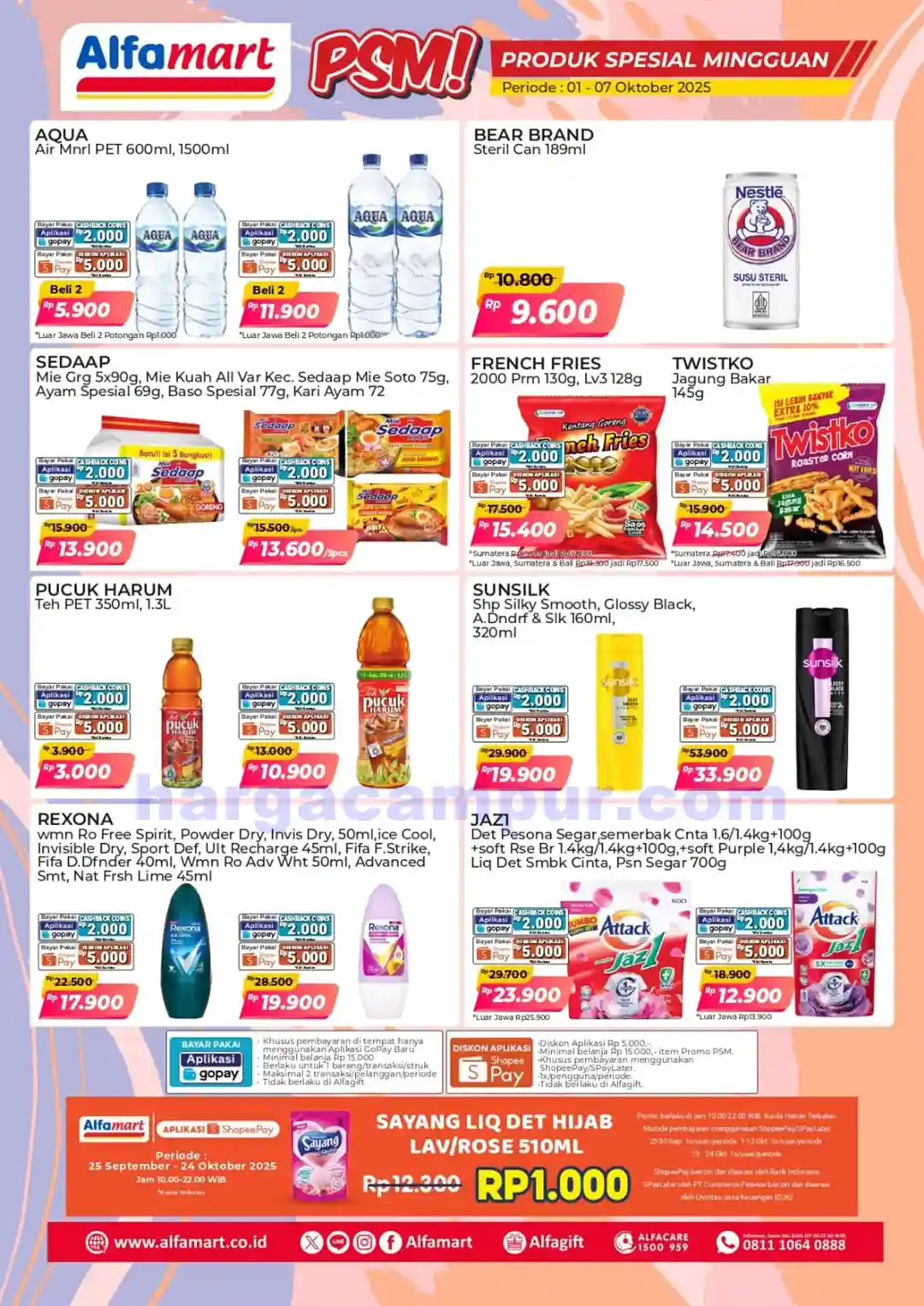 Katalog Promo PSM Alfamart Terbaru 1 - 7 Oktober 2025