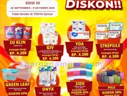 Katalog Promo Toserba Yogya Terbaru 10 – 23 Oktober 2025
