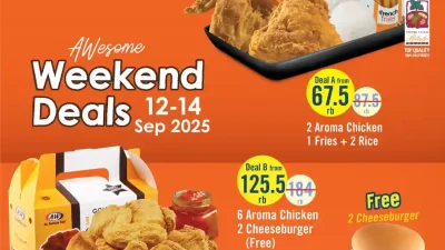 Promo AW Weekend Deals Terbaru 12 – 14 September 2025