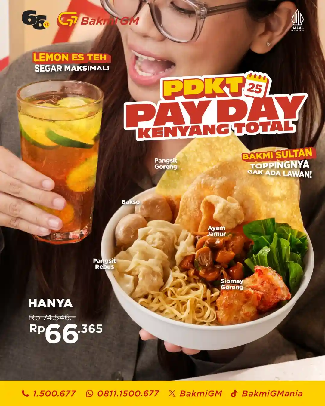 Promo Bakmi GM Spesial Payday PDKT Kenyang Total 66 Ribuan
