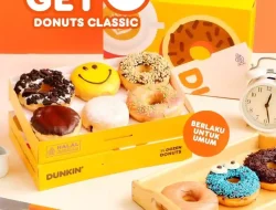 Promo Dunkin Payday Akhir Bulan Beli 6 Gratis 6 Donuts