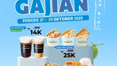 Promo FamilyMart Spesial Gajian Harga Menu Mulai 14 Ribuan