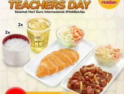 Promo Hokben Spesial Hari Guru Paket Makan Bedua 30 Ribu