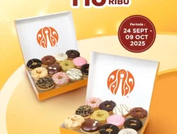 Promo JCO 2 Lusin Donat Harga Hanya 116 Ribu