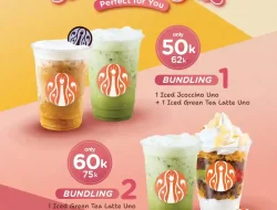 Promo JCO Sweet Delight Beli 2 Minuman Harga Mulai 50 Ribu