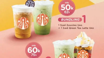 Promo JCO Sweet Delight Beli 2 Minuman Harga Mulai 50 Ribu