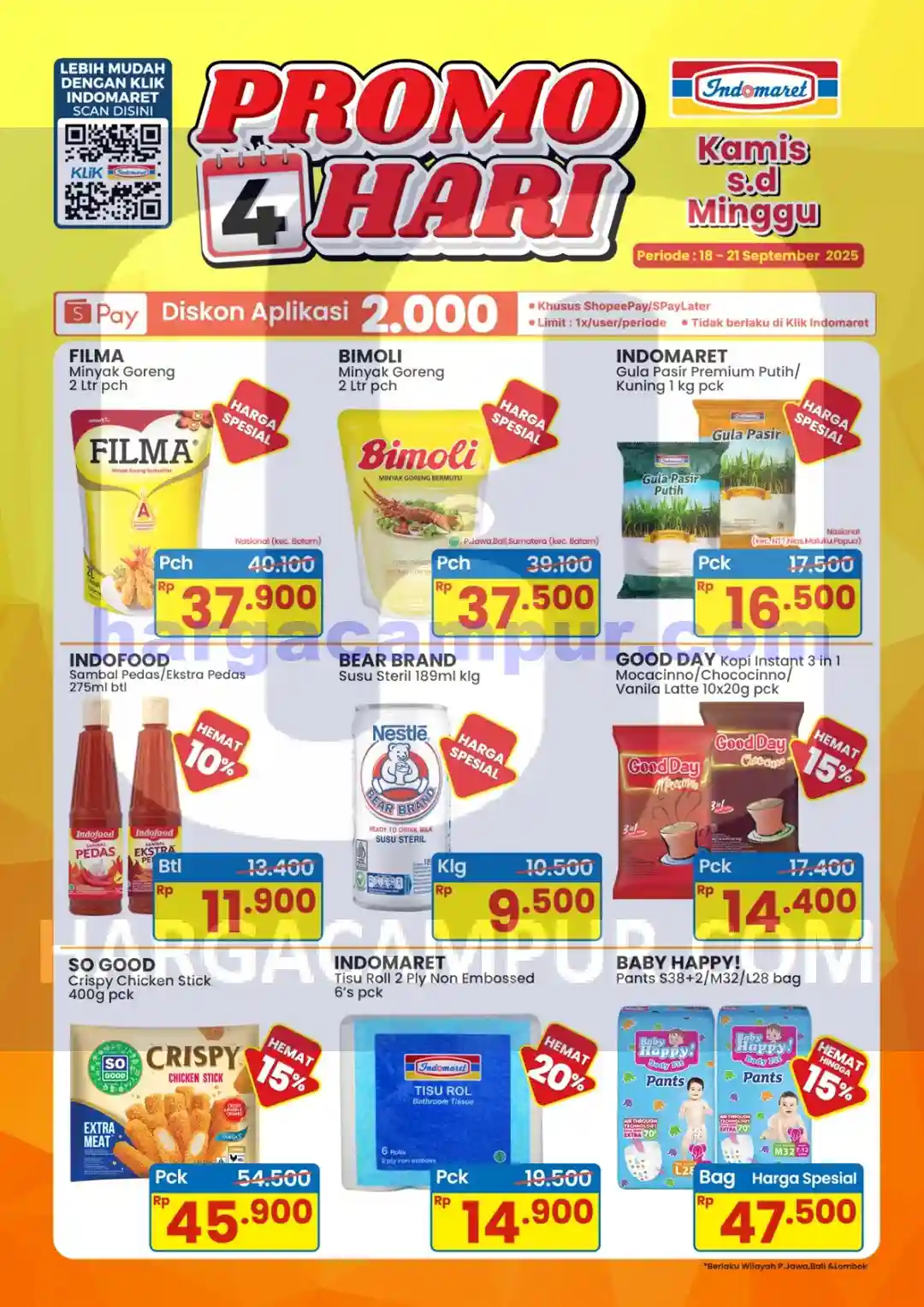 Promo Indomaret 4 Hari Terbaru 18 - 21 September 2025