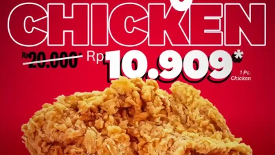 Promo KFC Attack Chicken Harga Hanya 10 Ribu