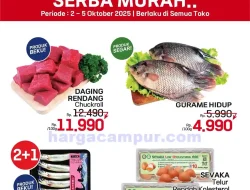 Promo Lotte Grosir Weekend Terbaru 2 – 5 Oktober 2025