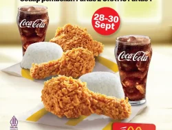 Promo McDonalds Beli 1 Gratis 1 Drive Thru Paket Panas