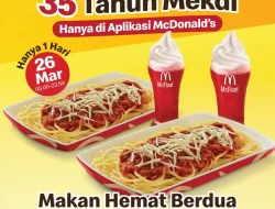 Promo McDonalds Paket Hemat Makan Berdua Hanya 35 Ribu