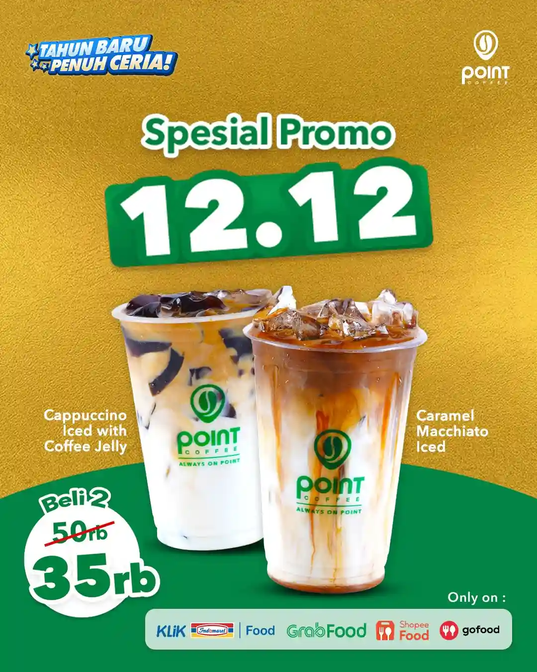 Promo Point Coffee Spesial 12.12 Beli 2 Hanya 35 Ribu 1 Promo Point Coffee Spesial 12.12 Beli 2 Hanya 35 Ribu