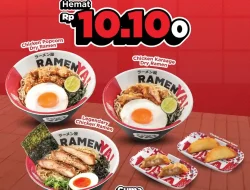 Promo RamenYa Spesial 10.10 Paket Bertiga Hanya 110 Ribu