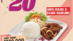 Promo Solaria GoFood Pickup Diskon 20% Untuk Semua Menu