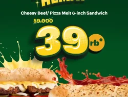 Promo Subway Nongkrong Hemat Cheesy Beef Hanya 39 Ribu