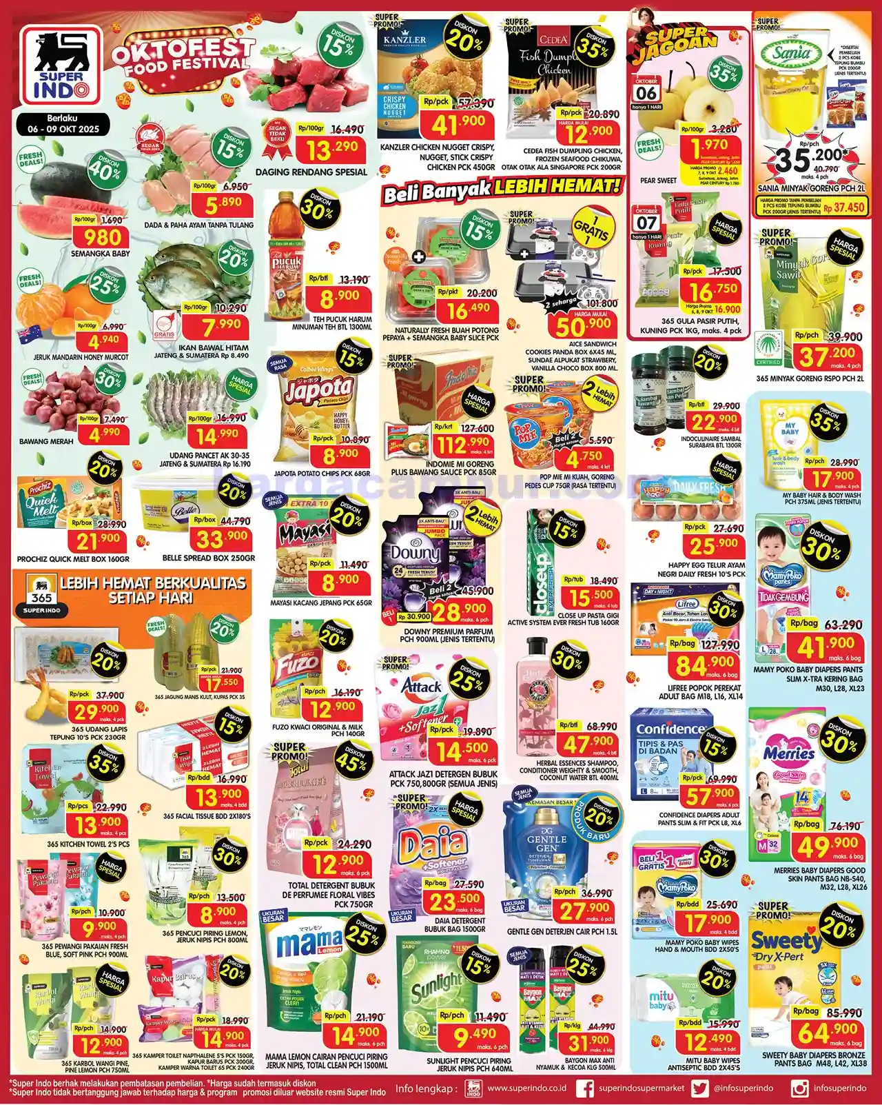 Promo Superindo Weekday Terbaru 6 - 9 Oktober 2025