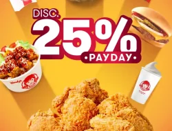 Promo Wendys Diskon Hingga 25% Harga Spesial Payday